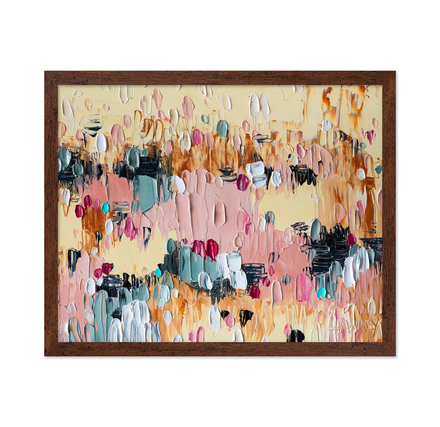 Blush Abstract Field