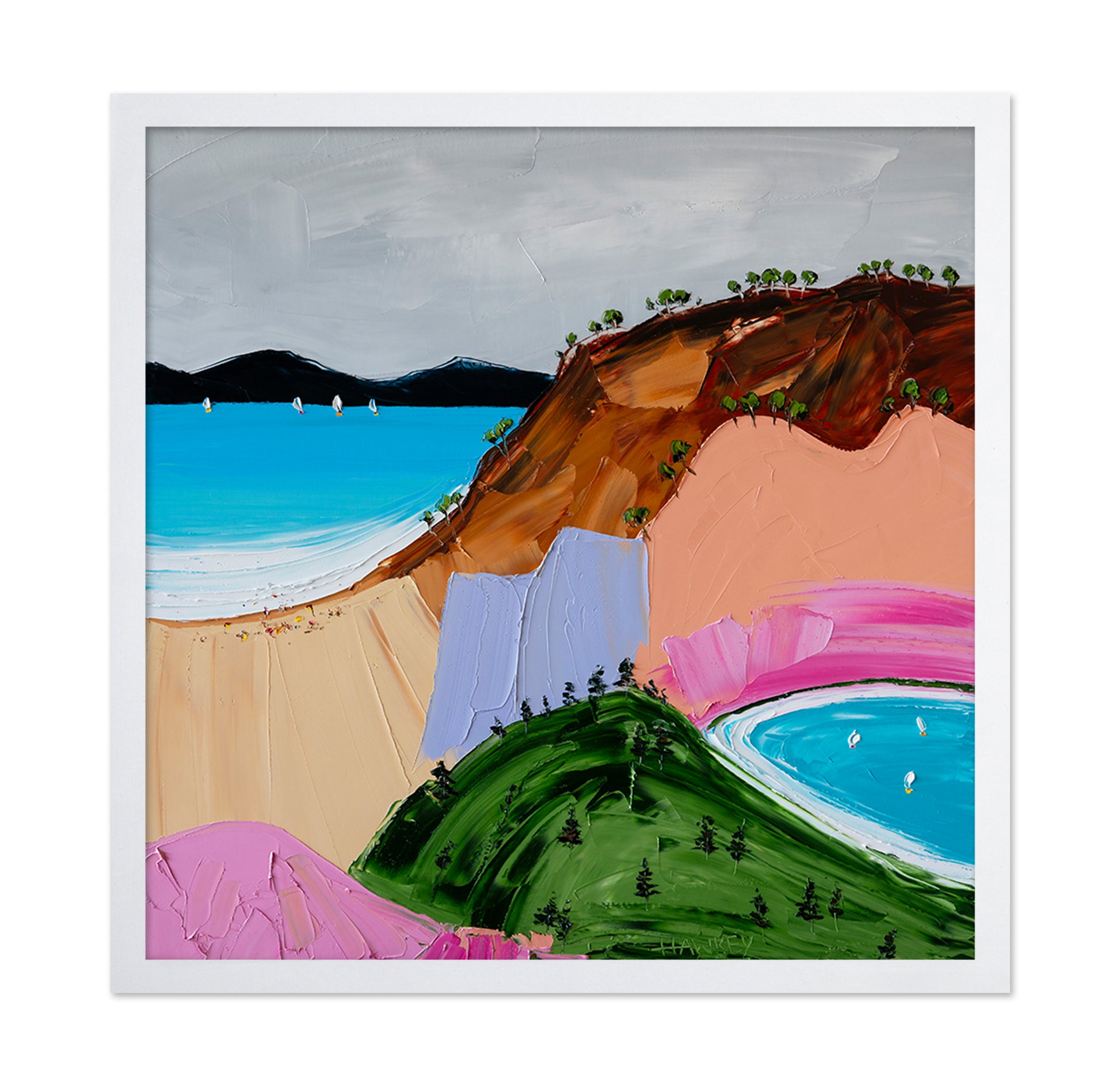 Coastal Cliff Valley