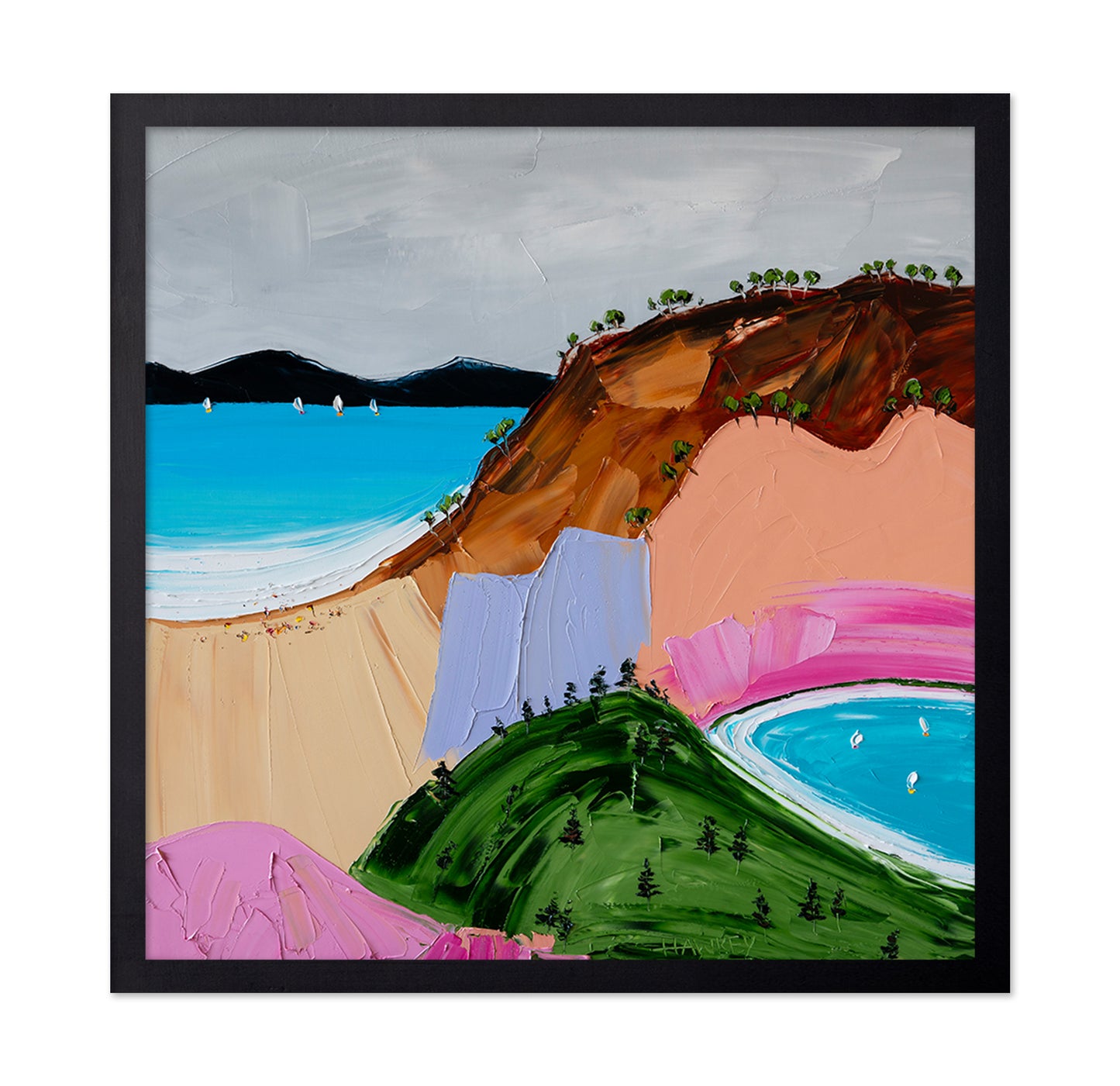 Coastal Cliff Valley
