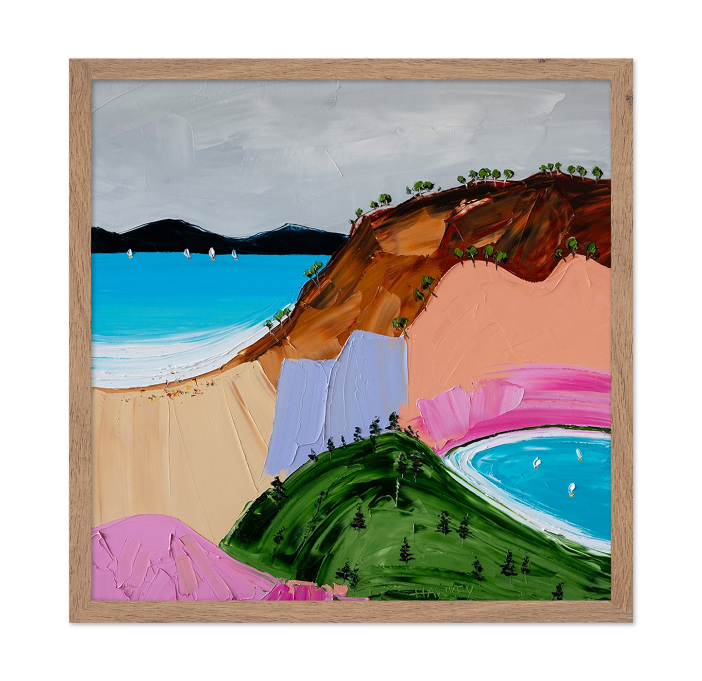 Coastal Cliff Valley