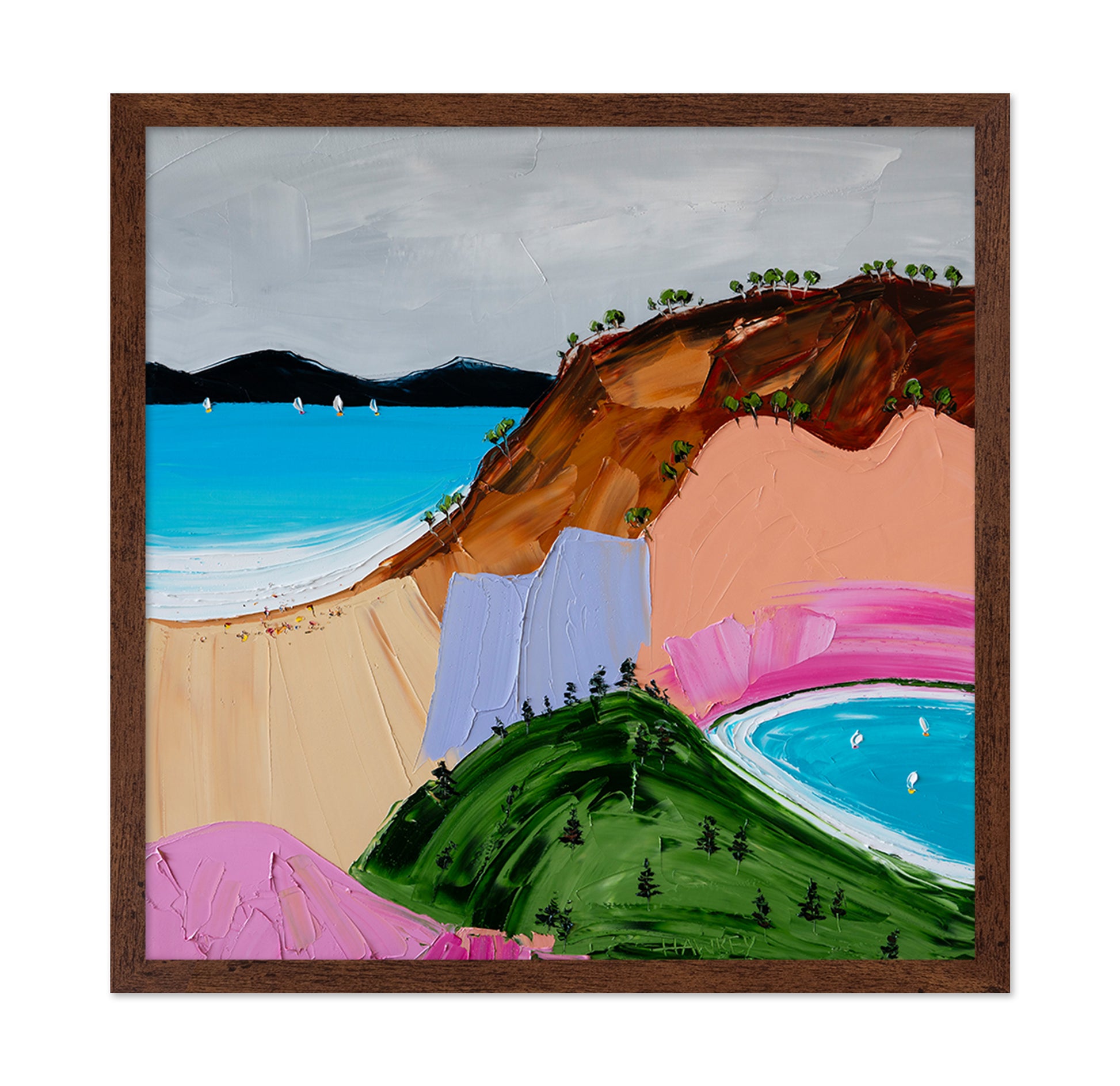 Coastal Cliff Valley