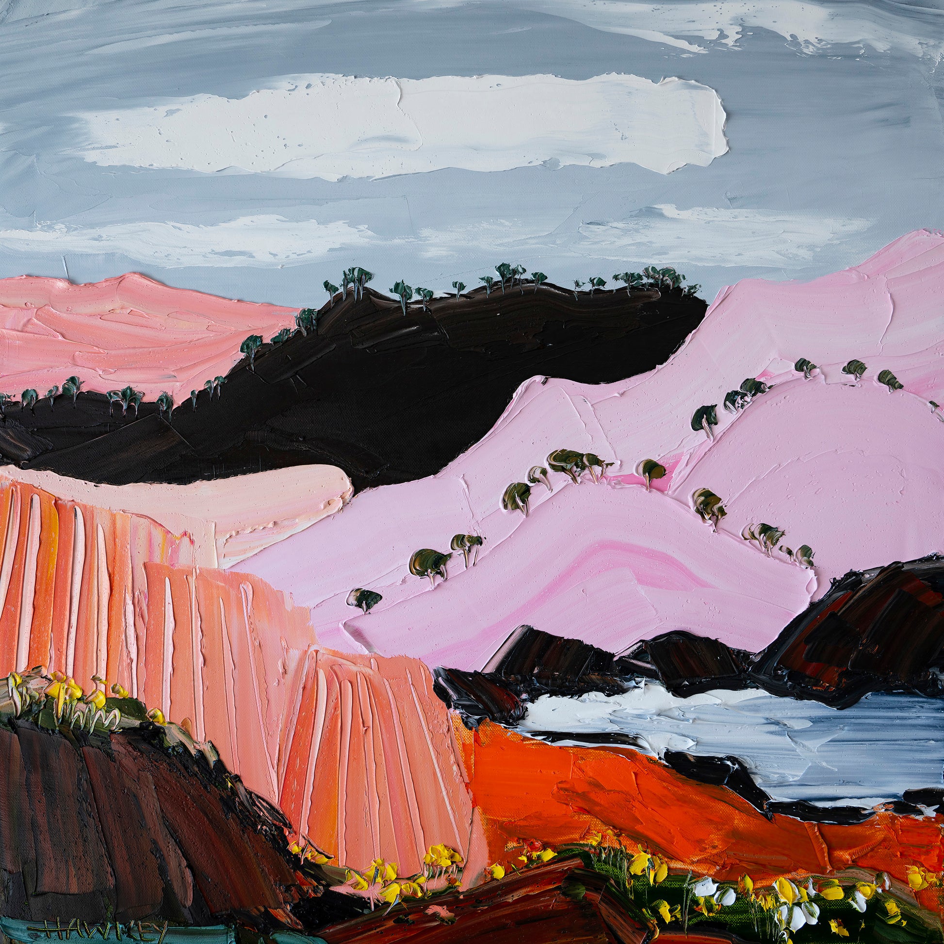 Pink Canyon Hills