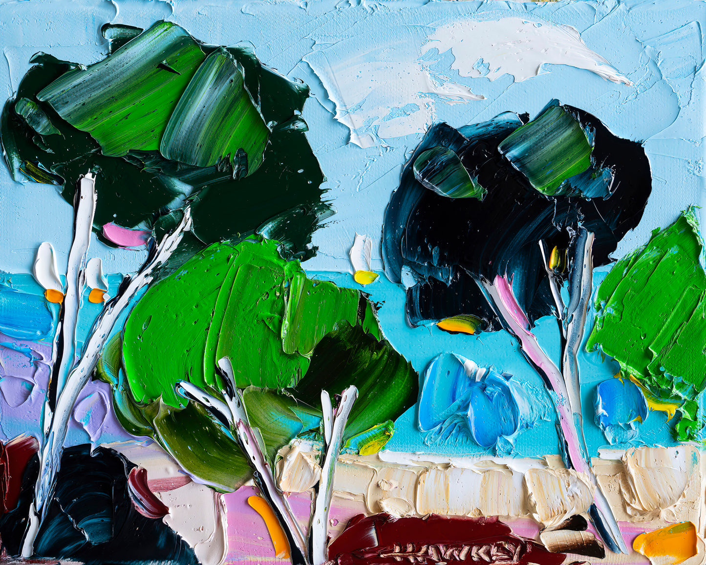 Vivid Tree Study