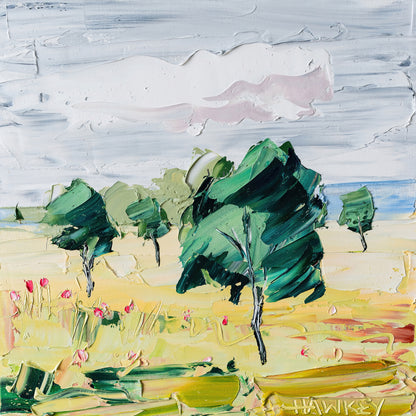 Breezy Field Trees
