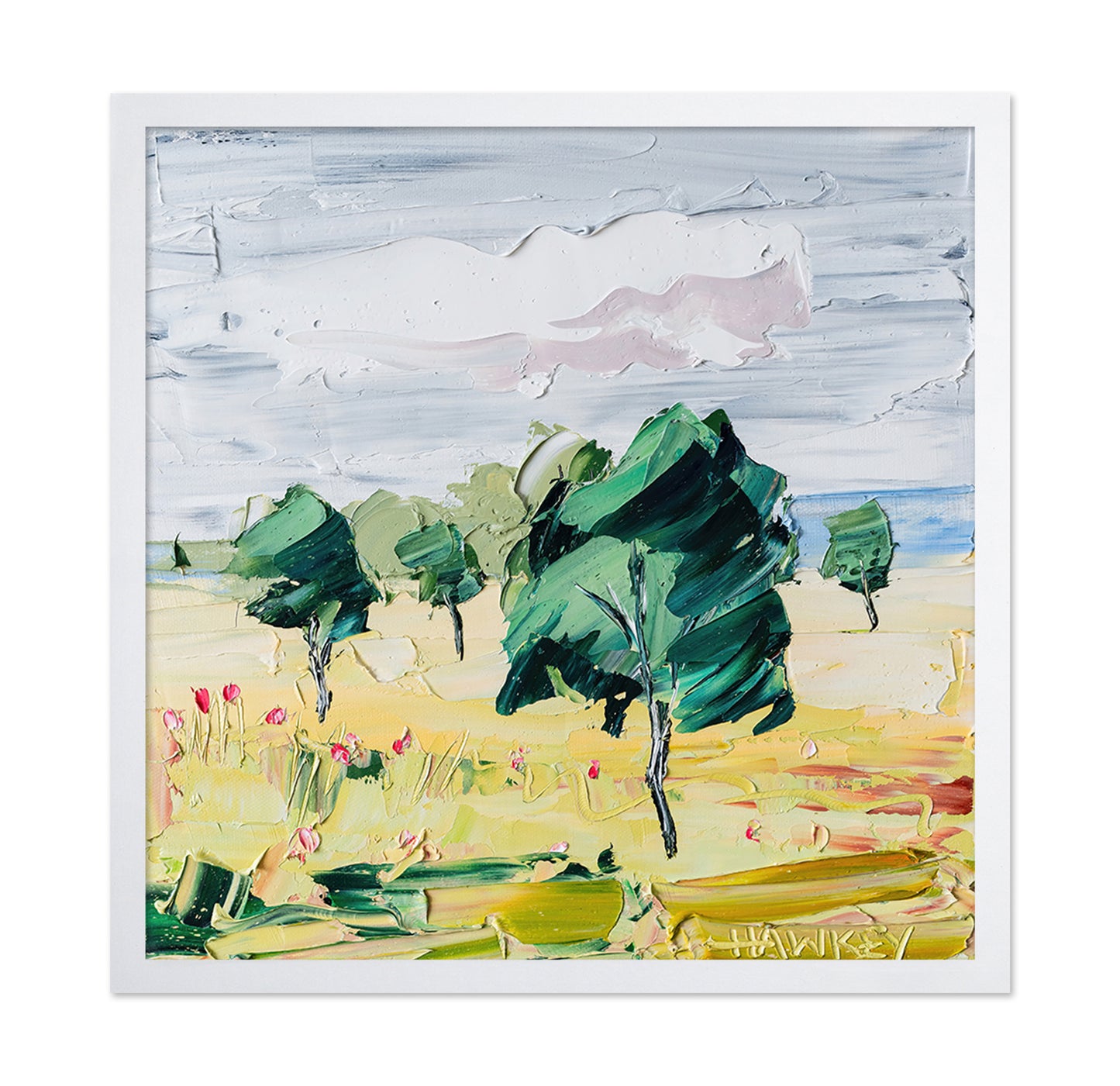 Breezy Field Trees