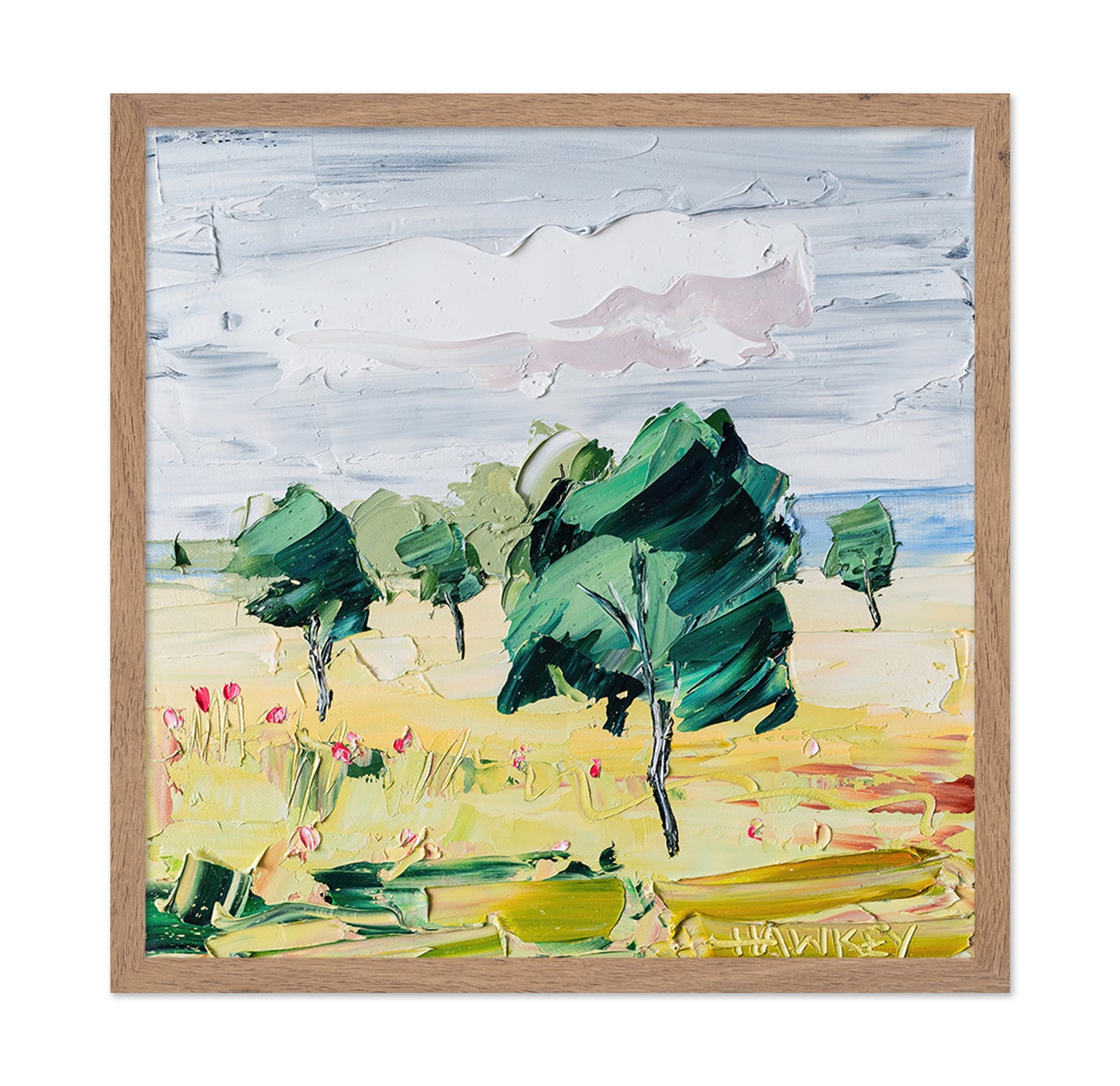 Breezy Field Trees