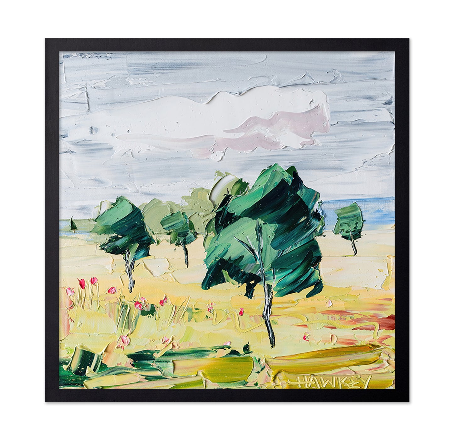 Breezy Field Trees