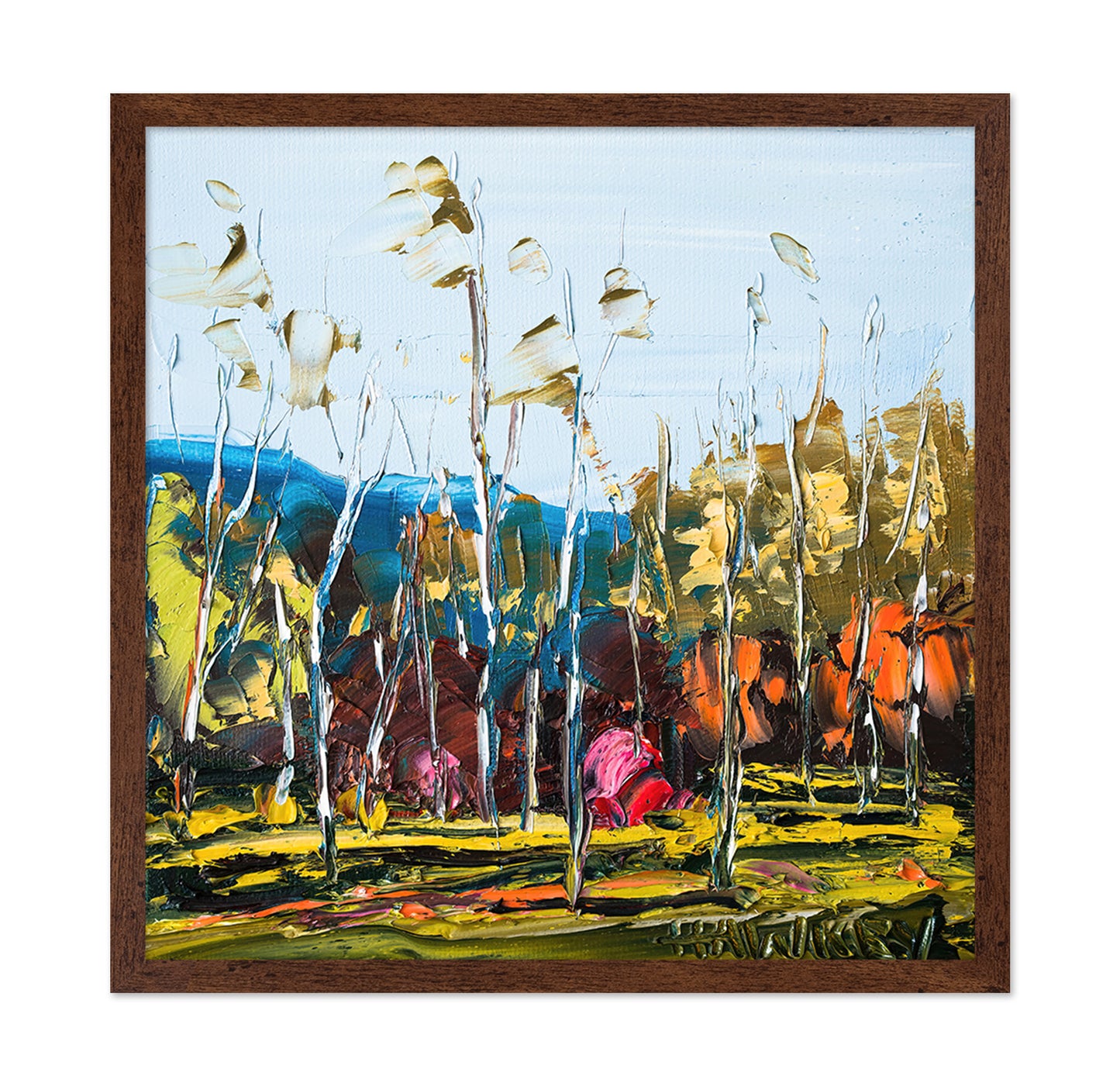 Autumn Forest Scene