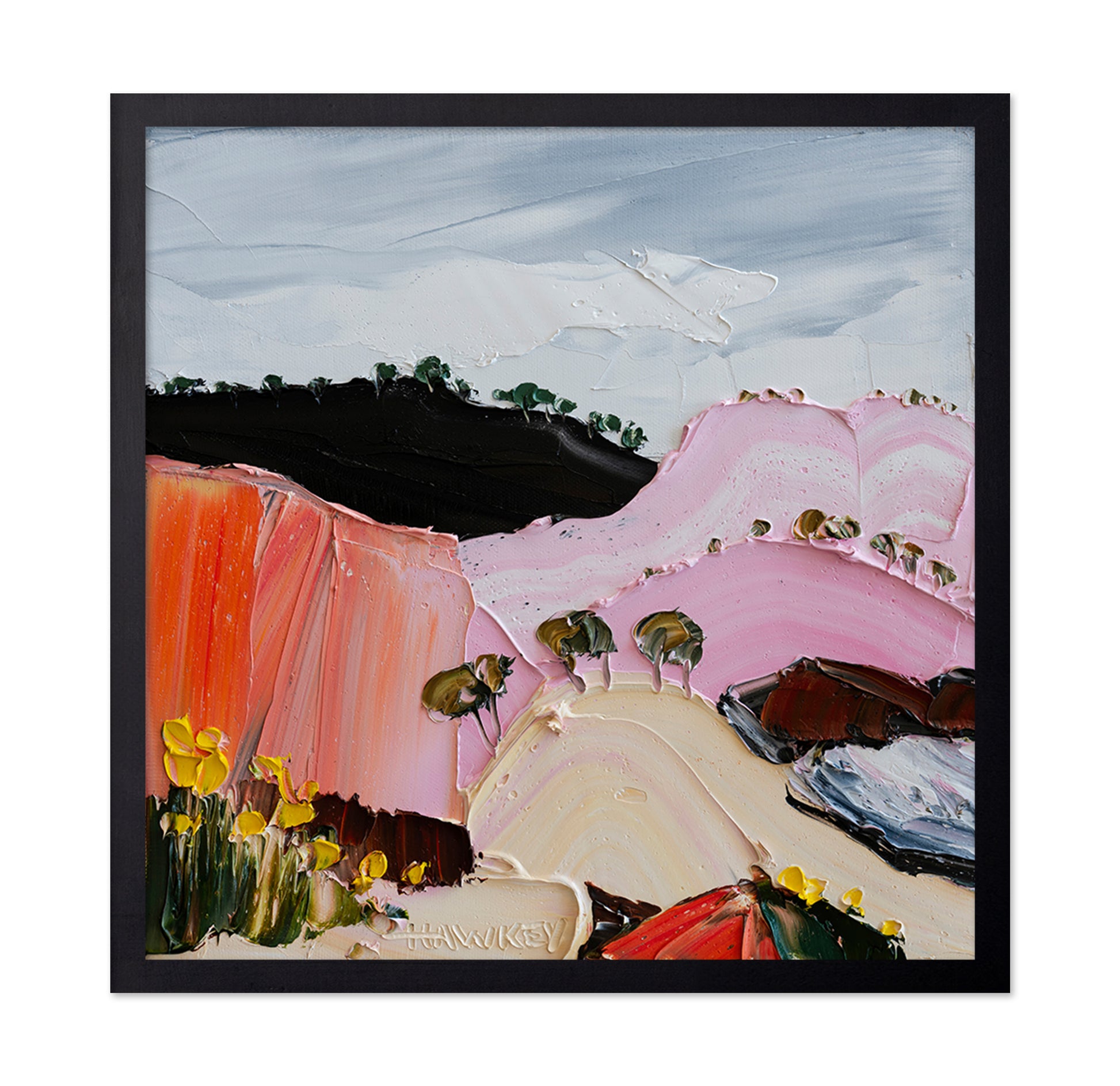Pink Valley Scene