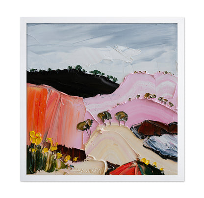 Pink Valley Scene