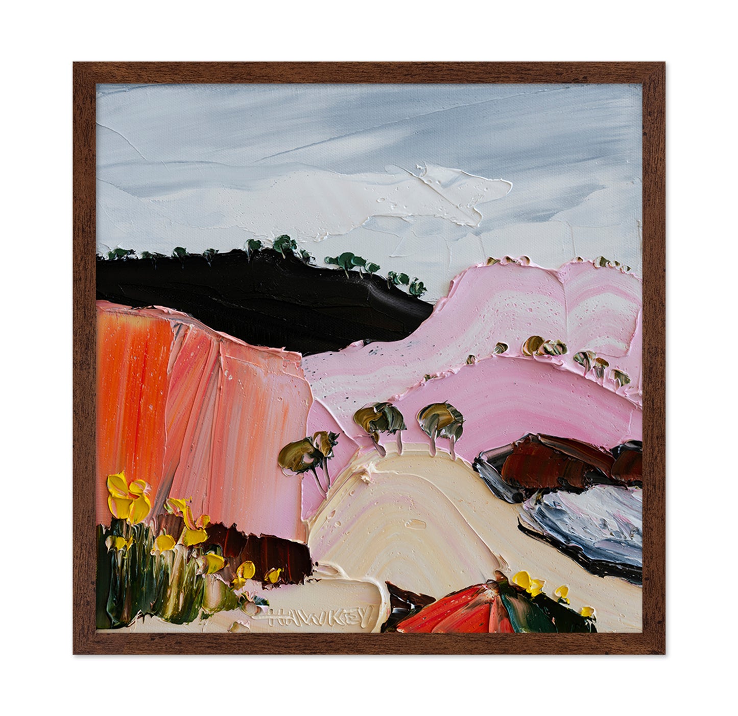 Pink Valley Scene