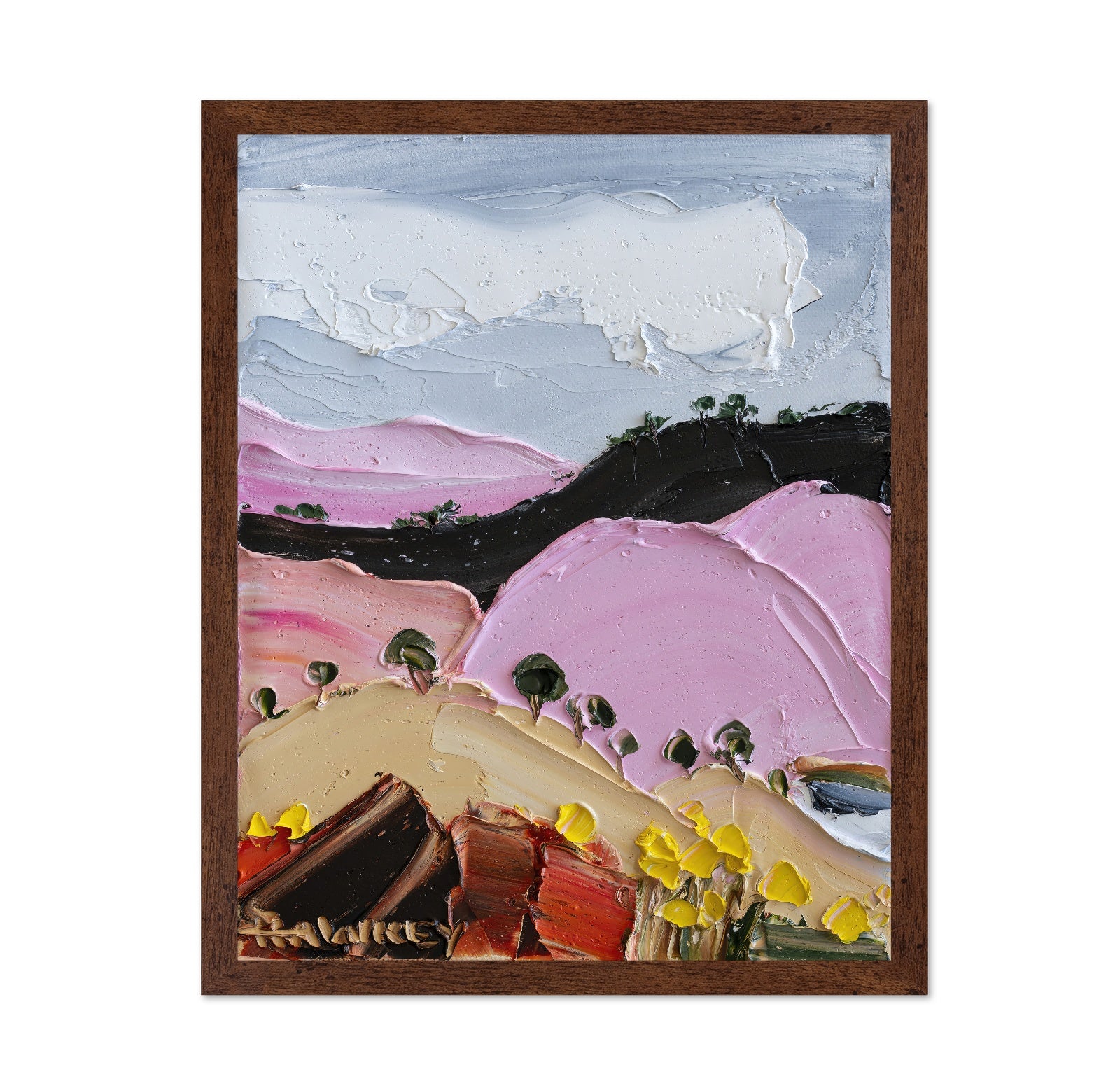 Pink Hills Landscape
