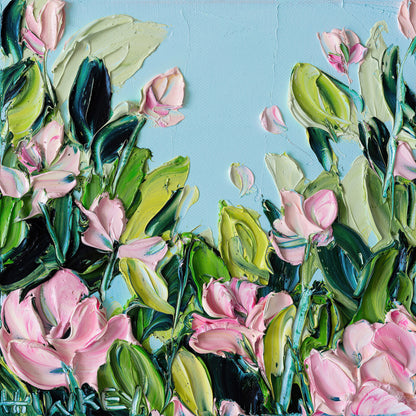 Pink Floral Texture No2