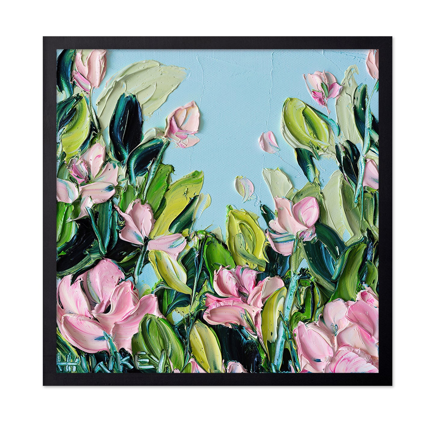 Pink Floral Texture No2