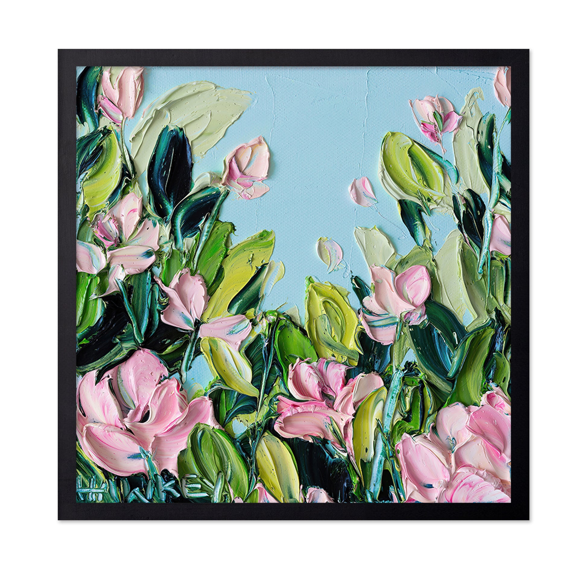 Pink Floral Texture No2
