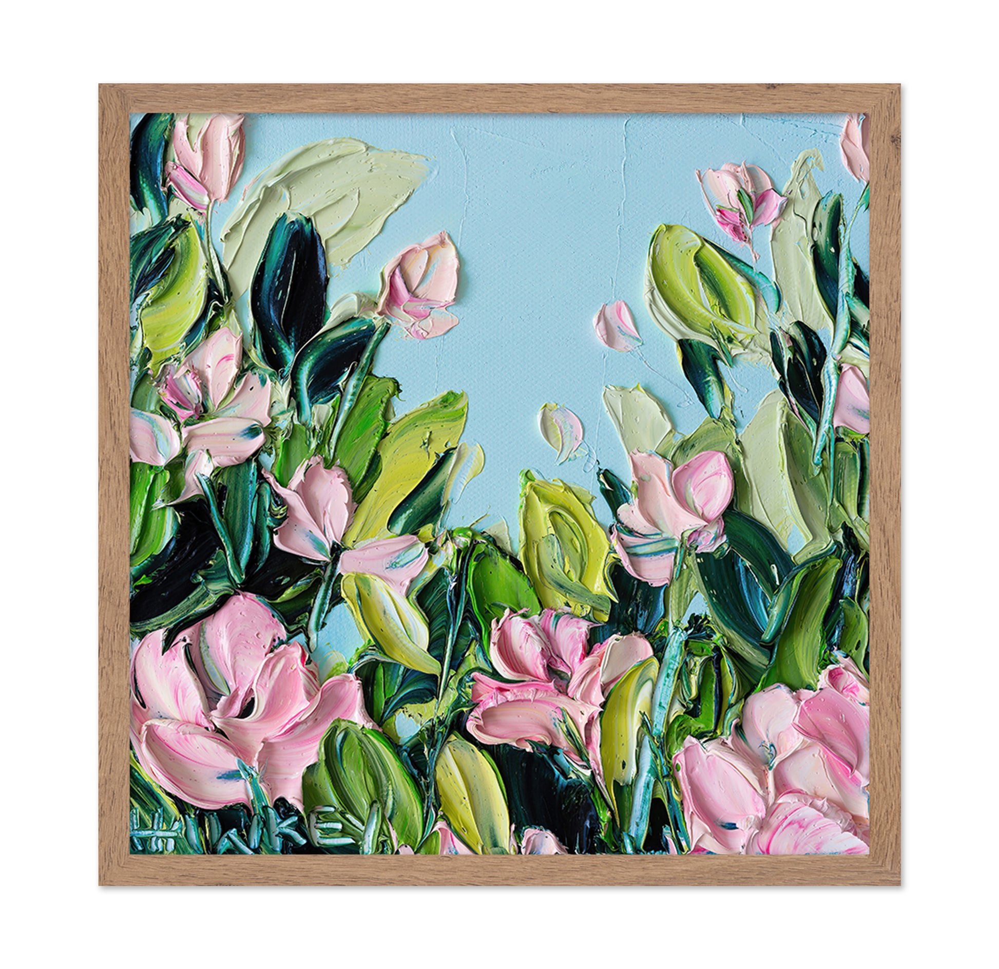 Pink Floral Texture No2