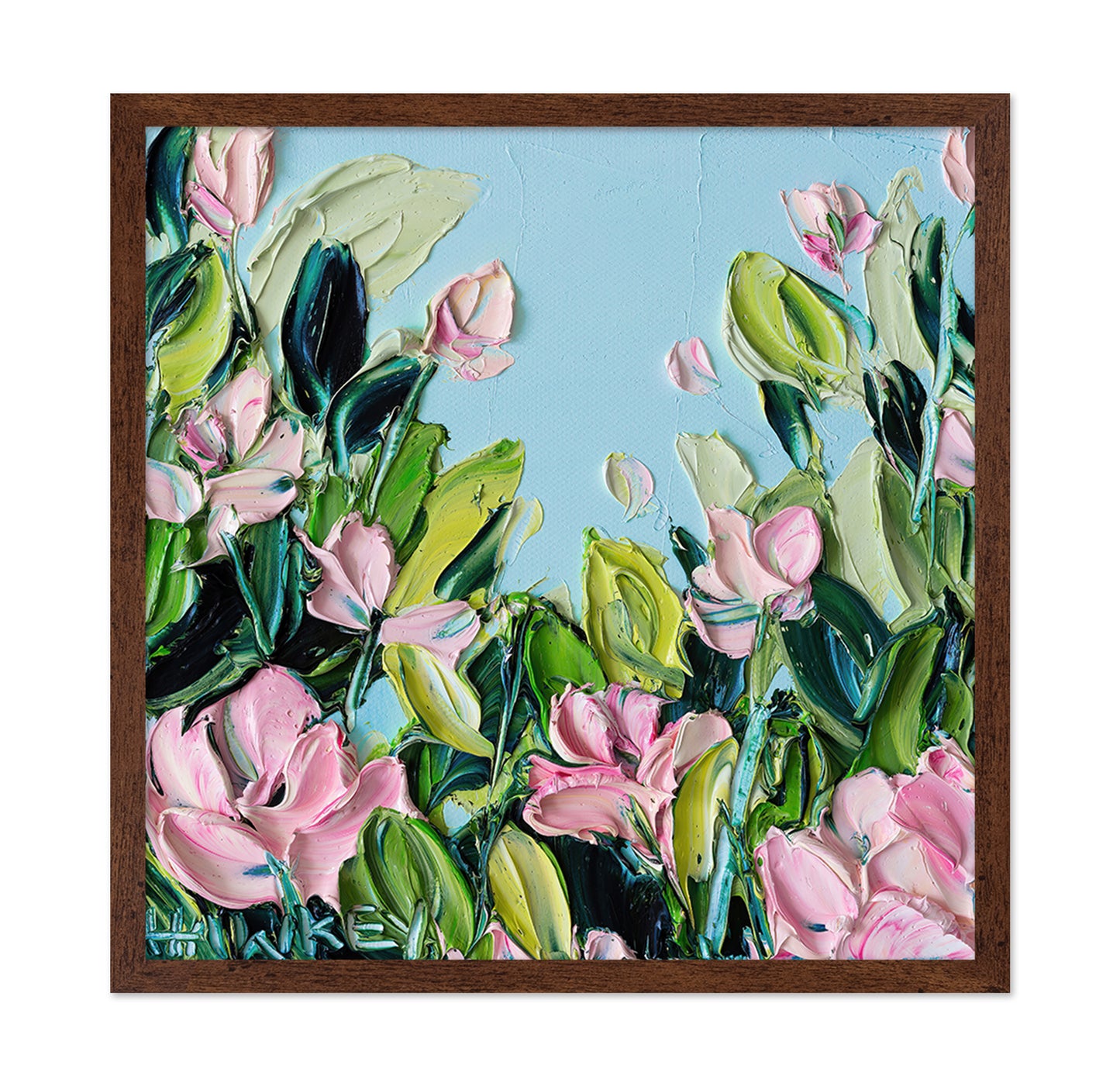 Pink Floral Texture No2