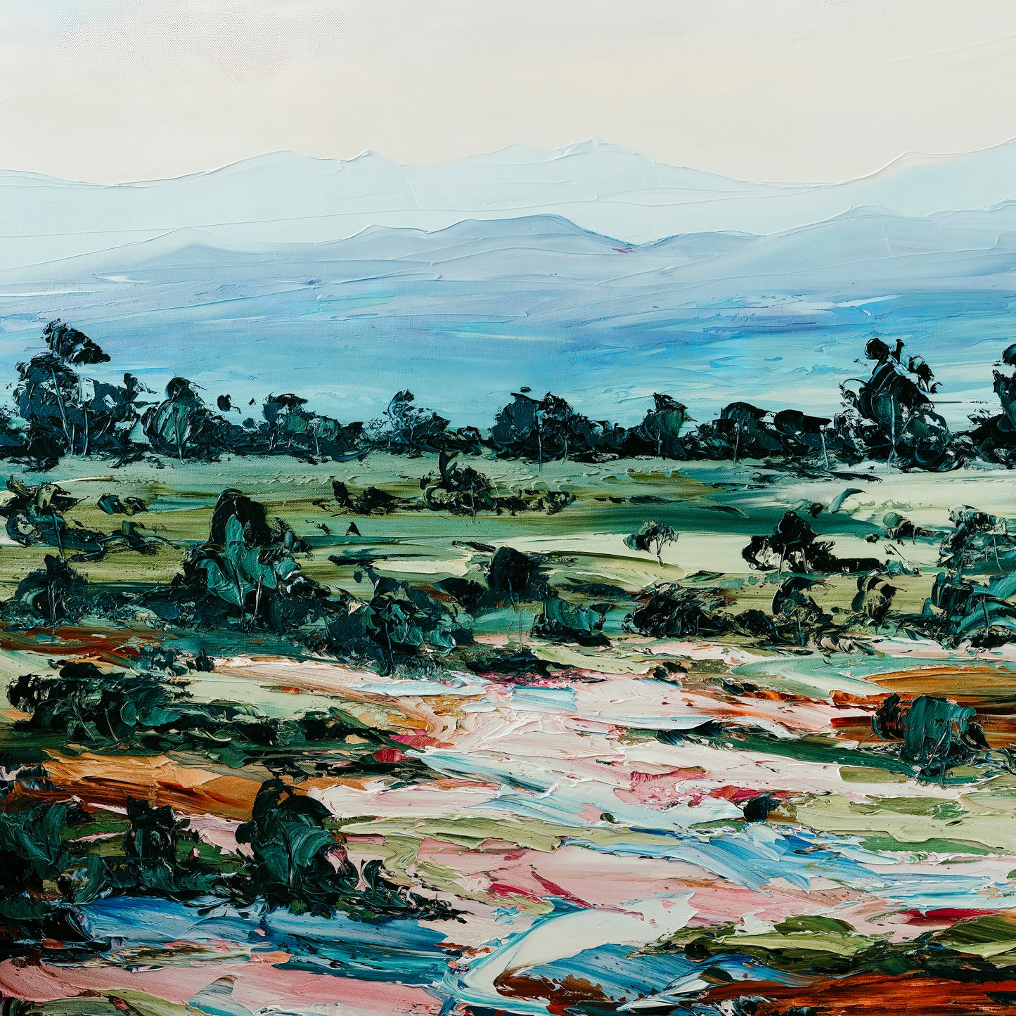 Abstract Field Landscape