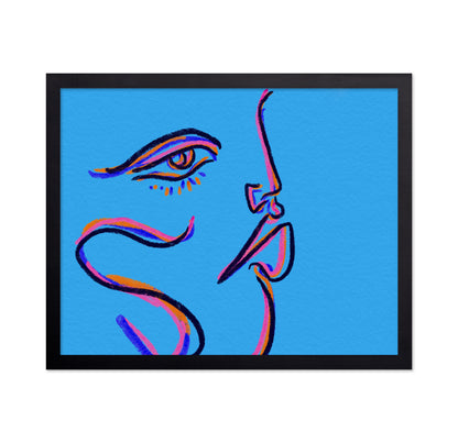 Color Line Face