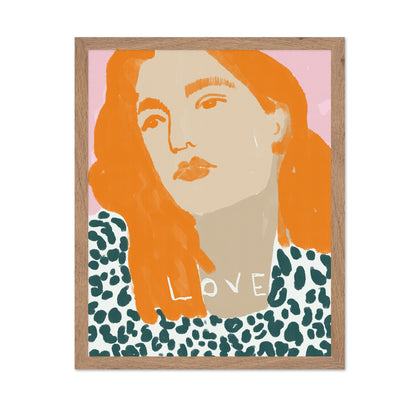 Orange Hair Portrait