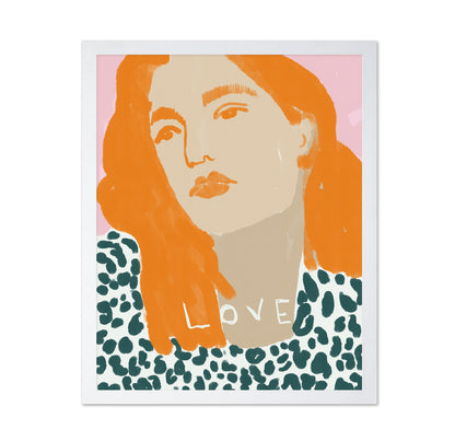Orange Hair Portrait