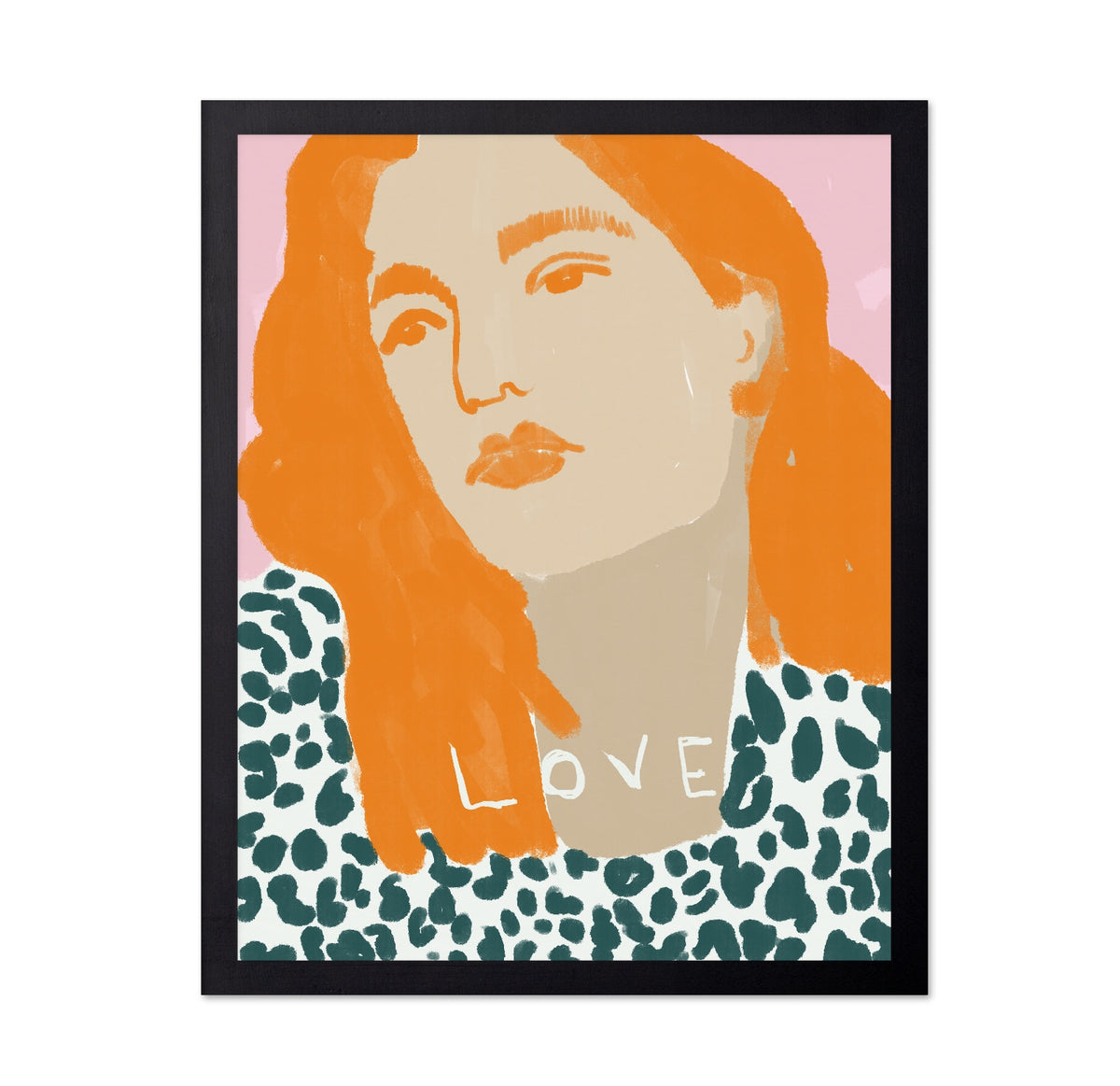 Orange Hair Portrait