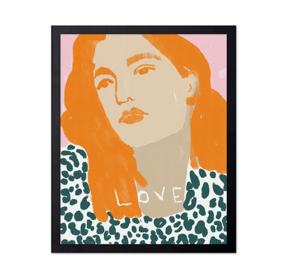 Orange Hair Portrait
