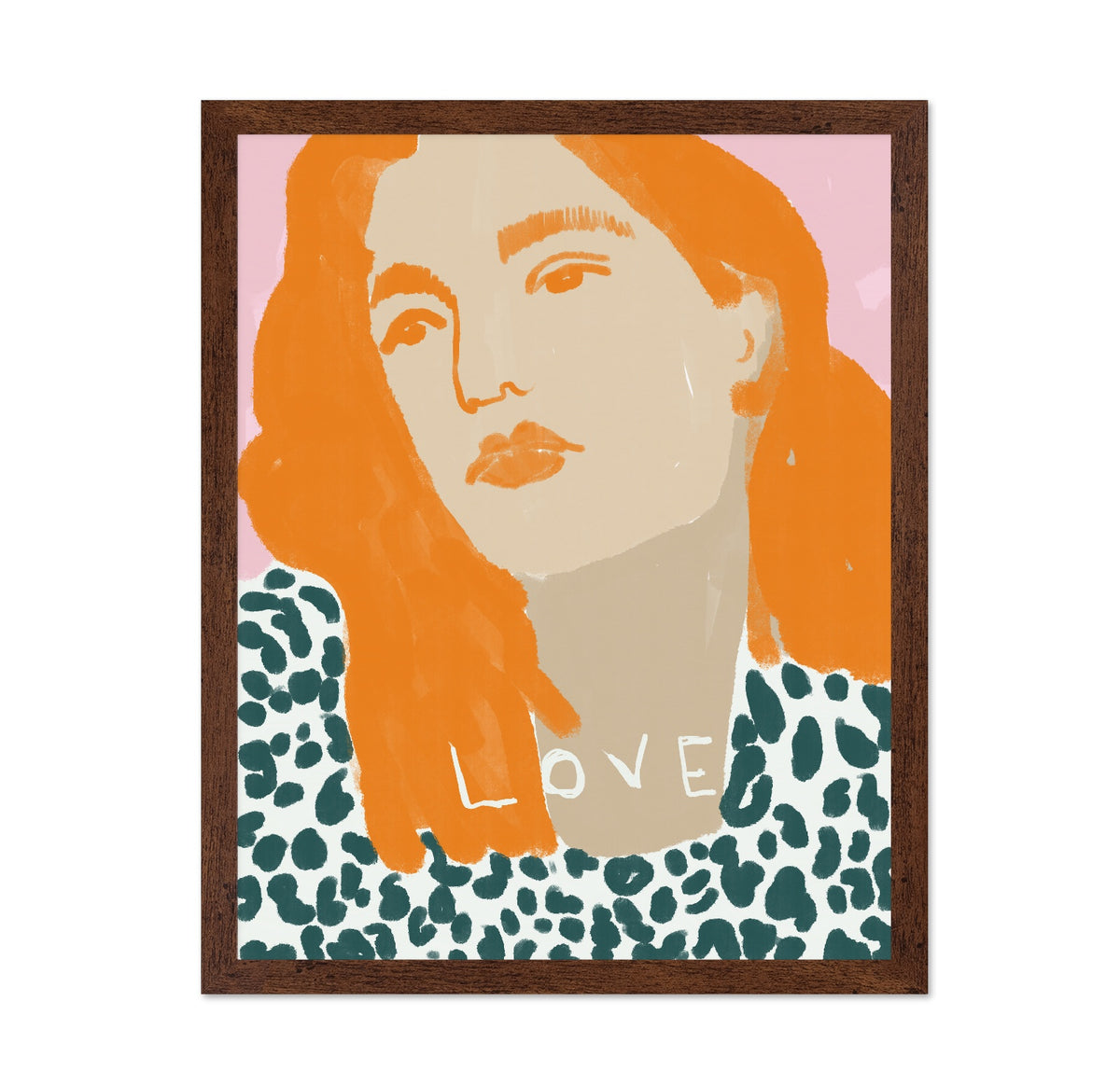 Orange Hair Portrait