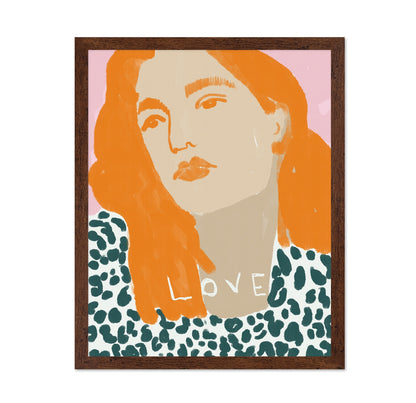 Orange Hair Portrait
