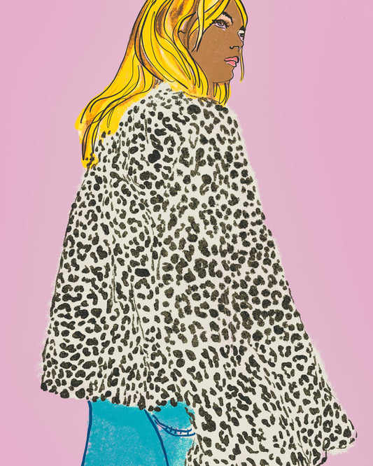 Leopard Jacket Woman