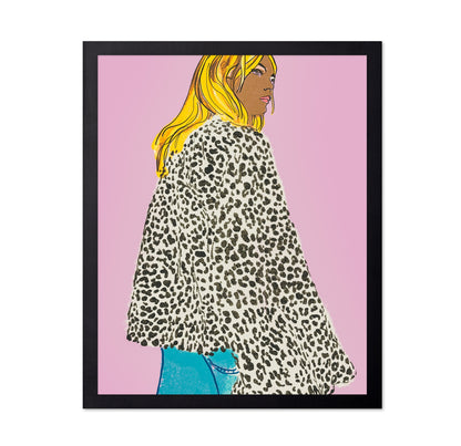 Leopard Jacket Woman