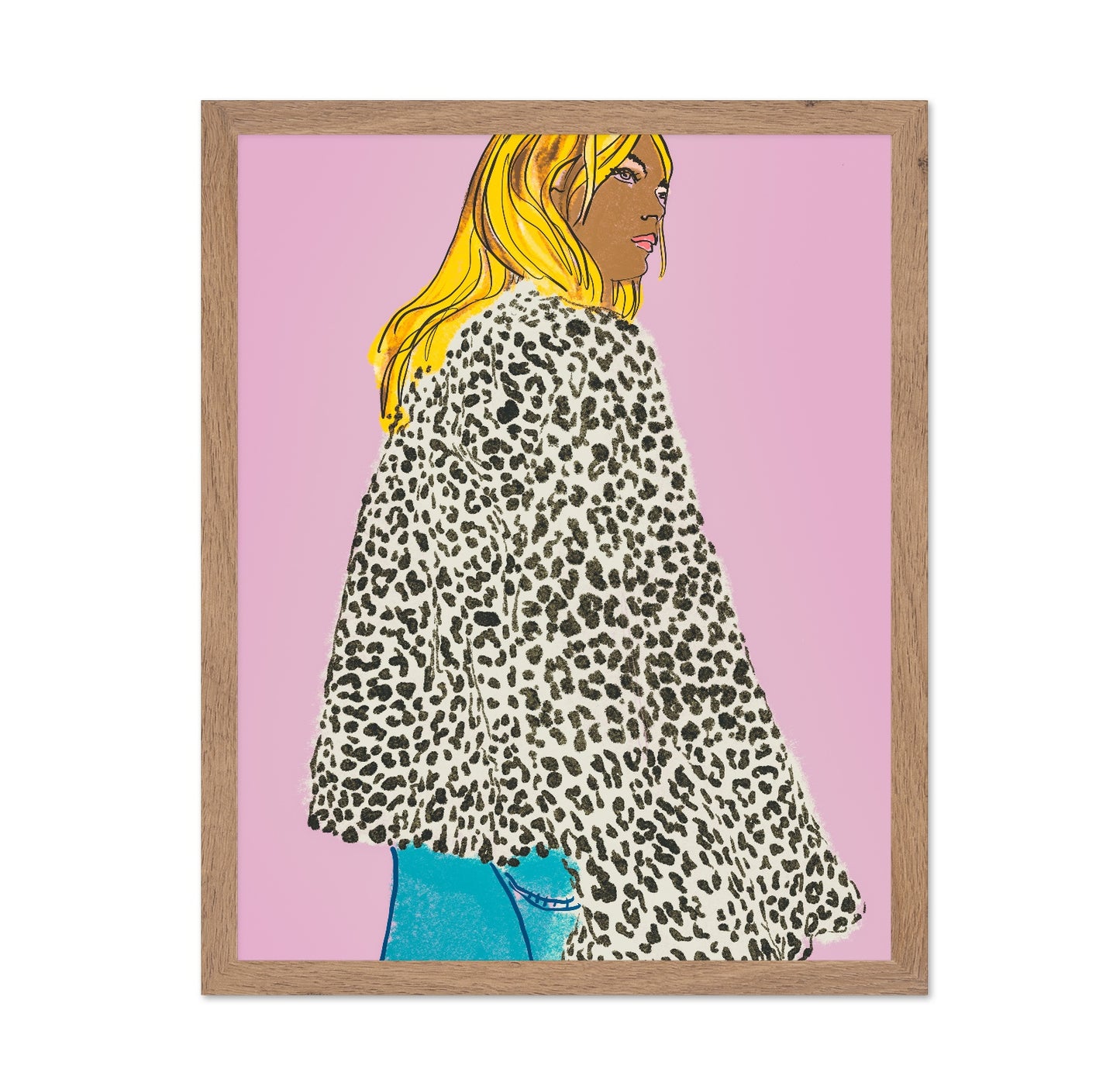 Leopard Jacket Woman