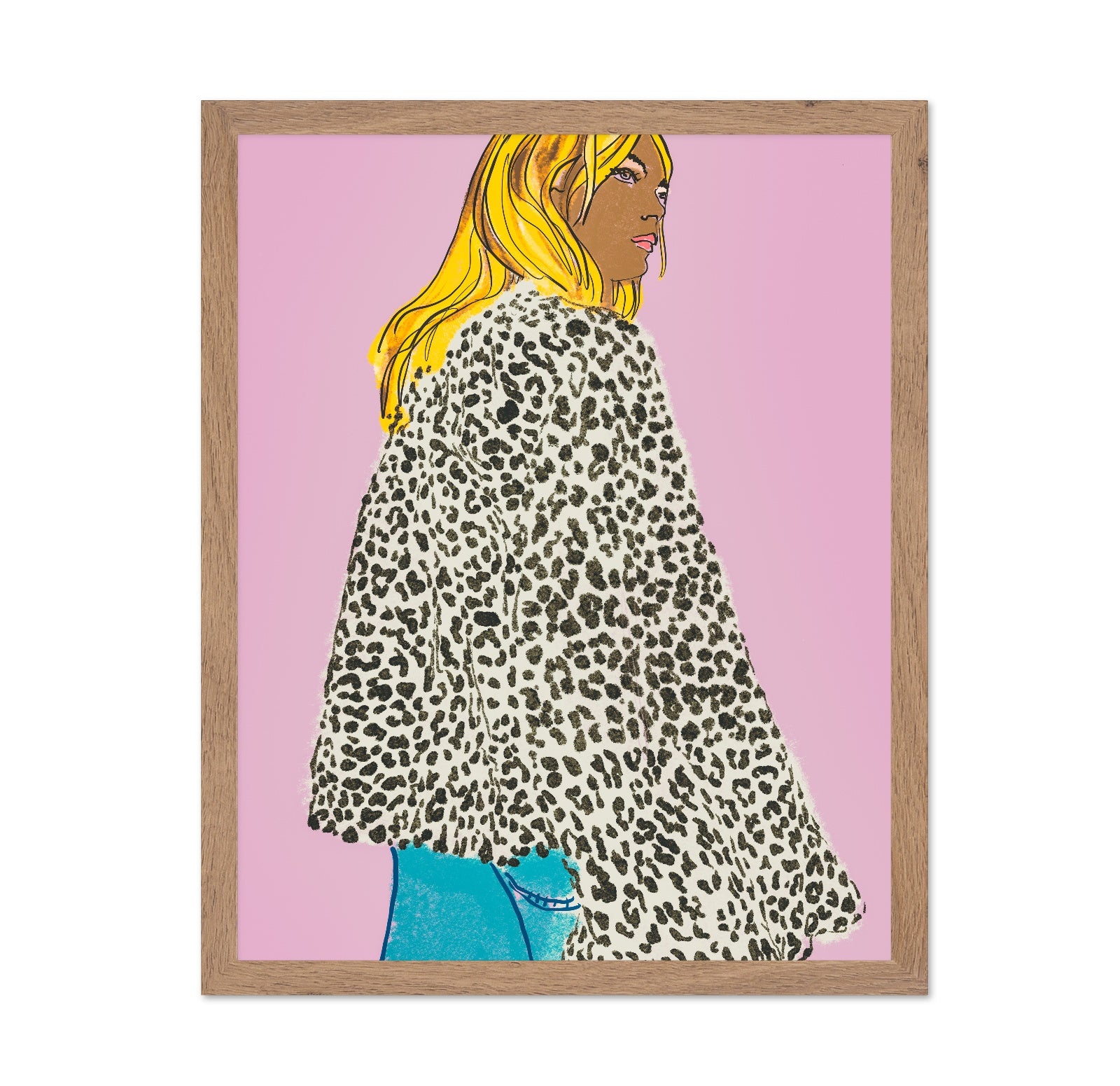 Leopard Jacket Woman