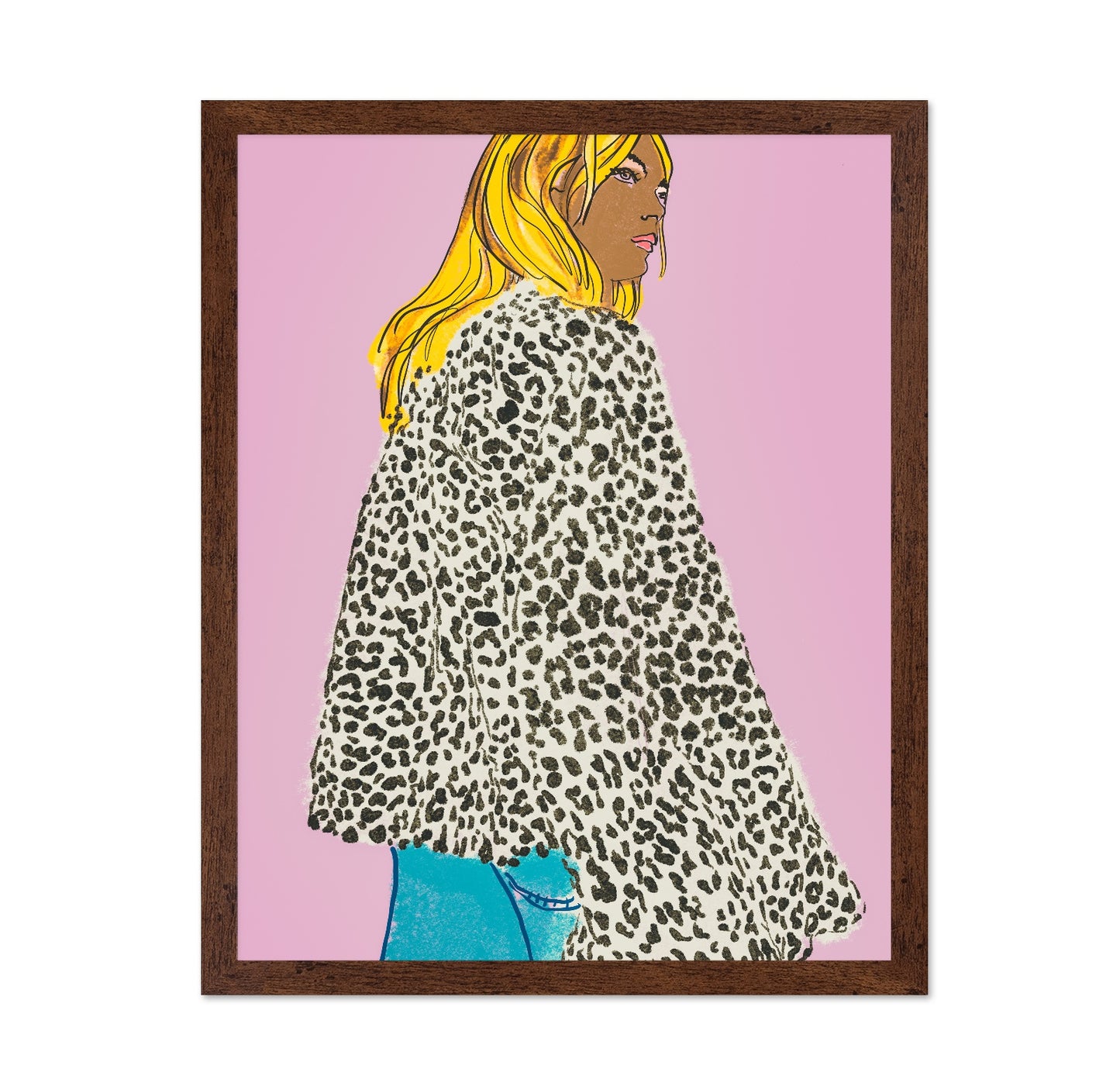 Leopard Jacket Woman