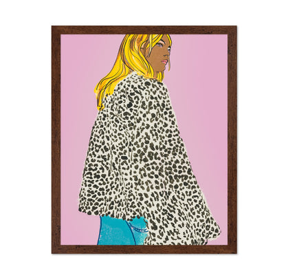 Leopard Jacket Woman