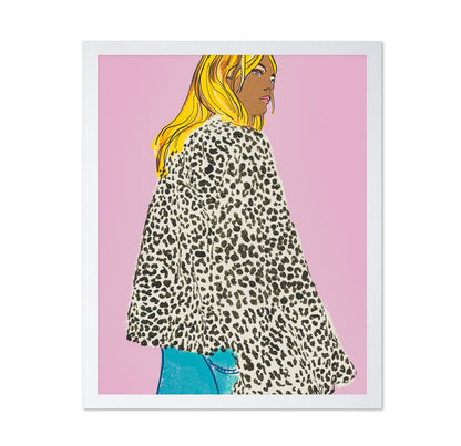 Leopard Jacket Woman