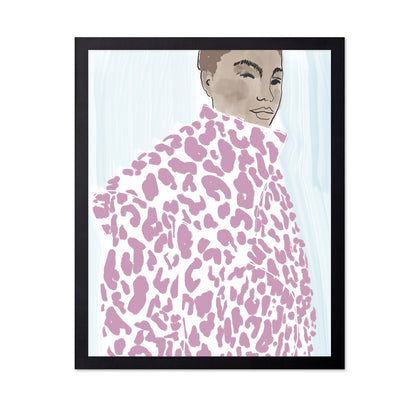Leopard Coat Portrait