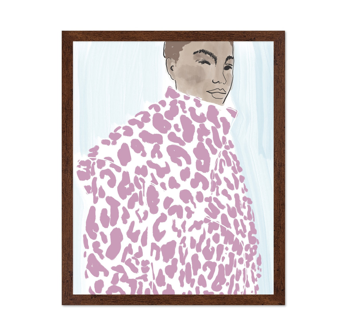 Leopard Coat Portrait
