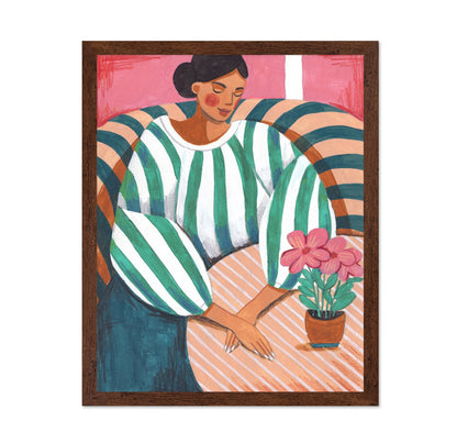 Striped Woman Portrait No2