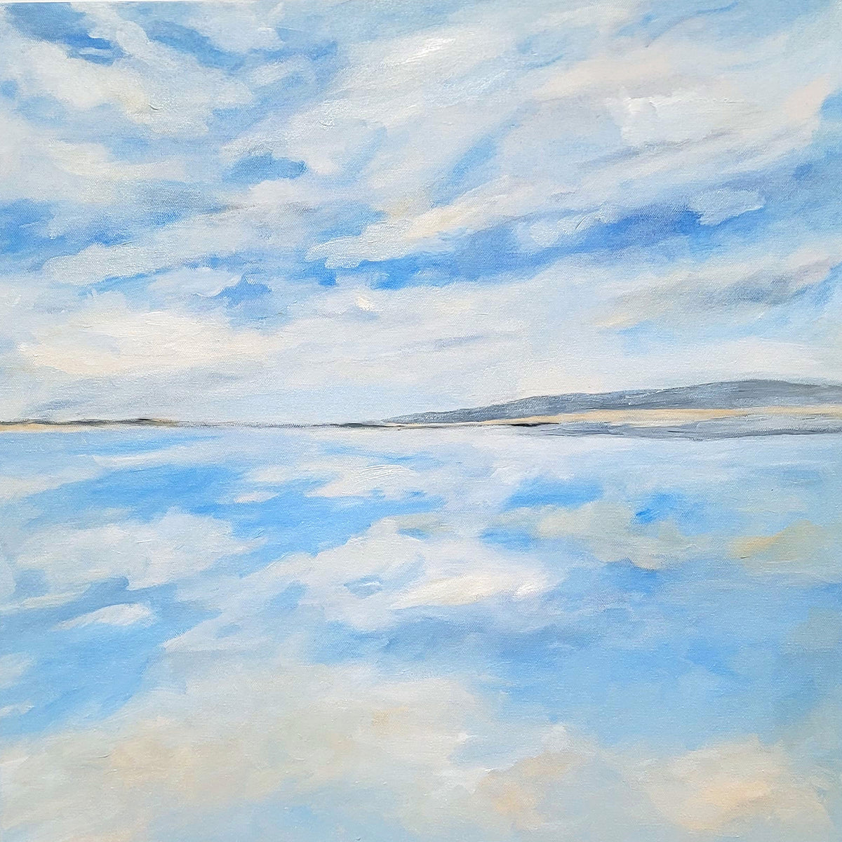 Serene Blue Horizon