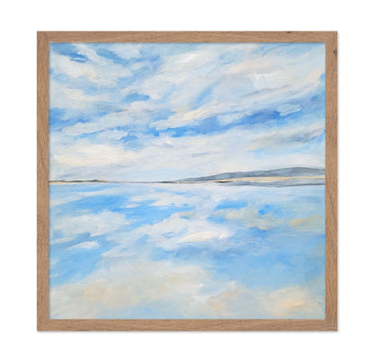 Serene Blue Horizon