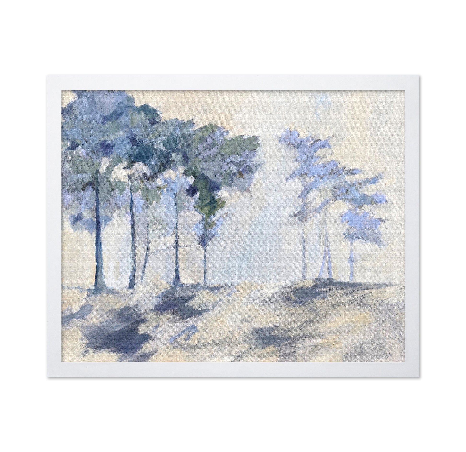 Misty Forest Trees No2