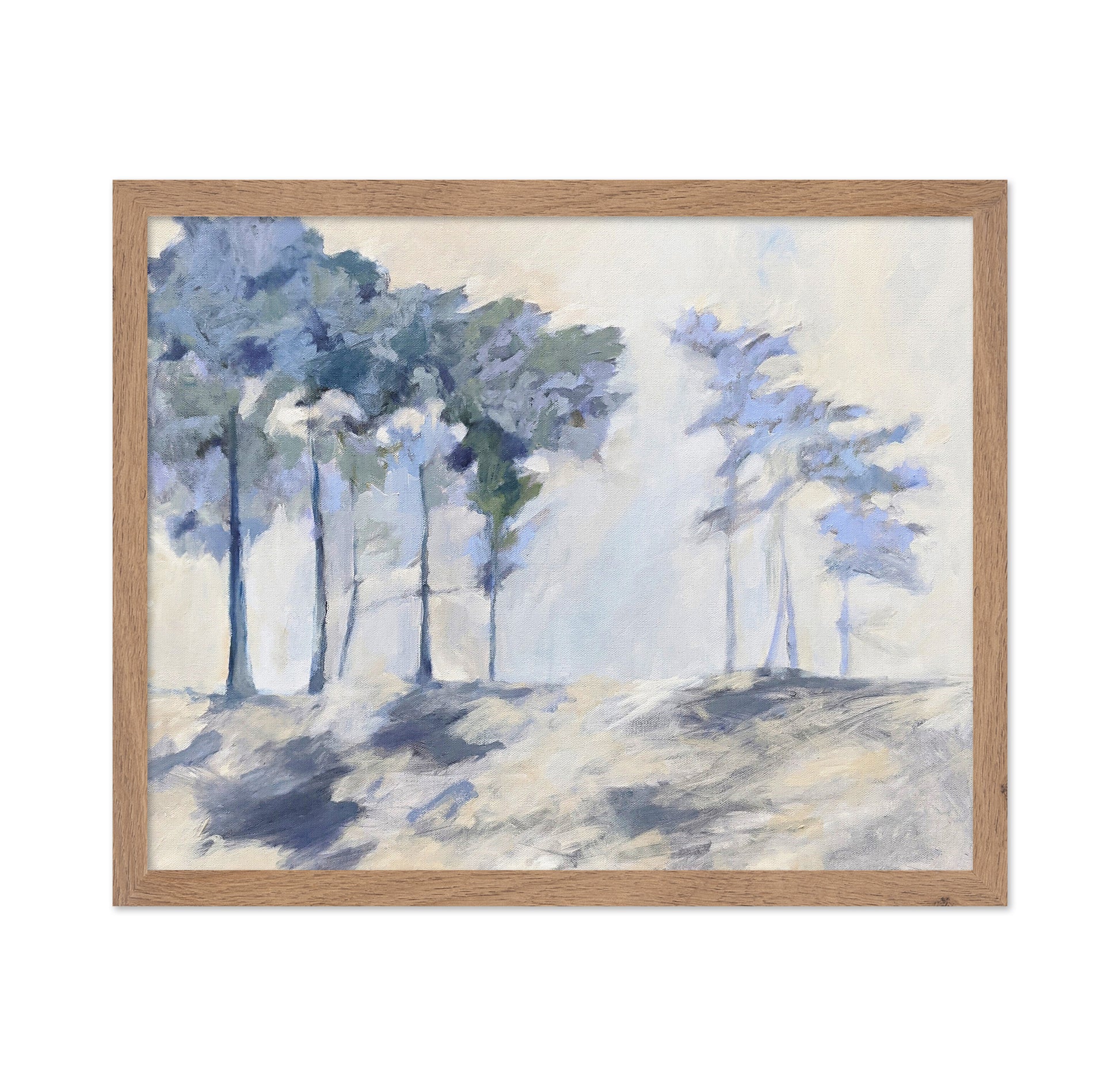 Misty Forest Trees No2