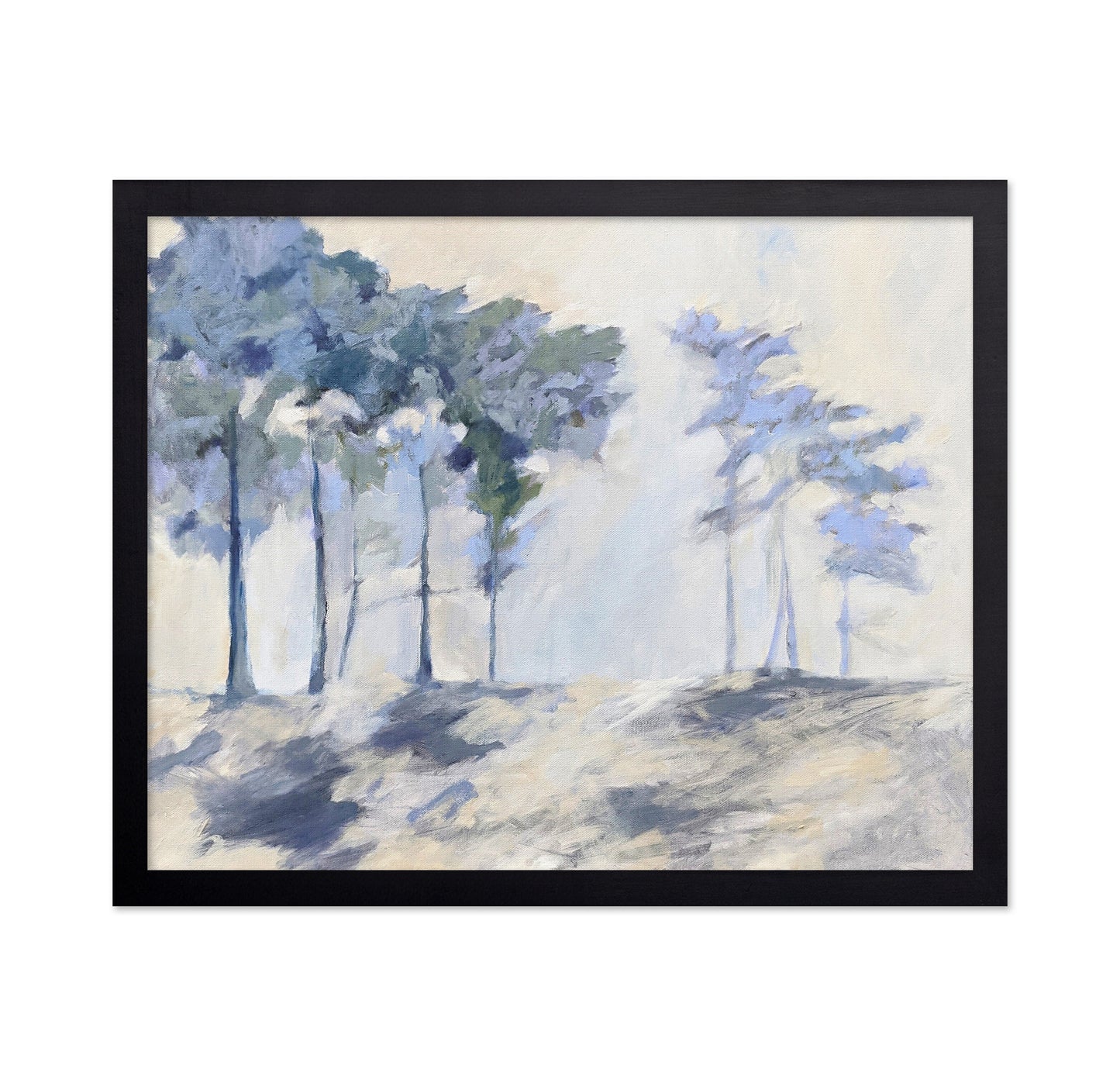 Misty Forest Trees No2