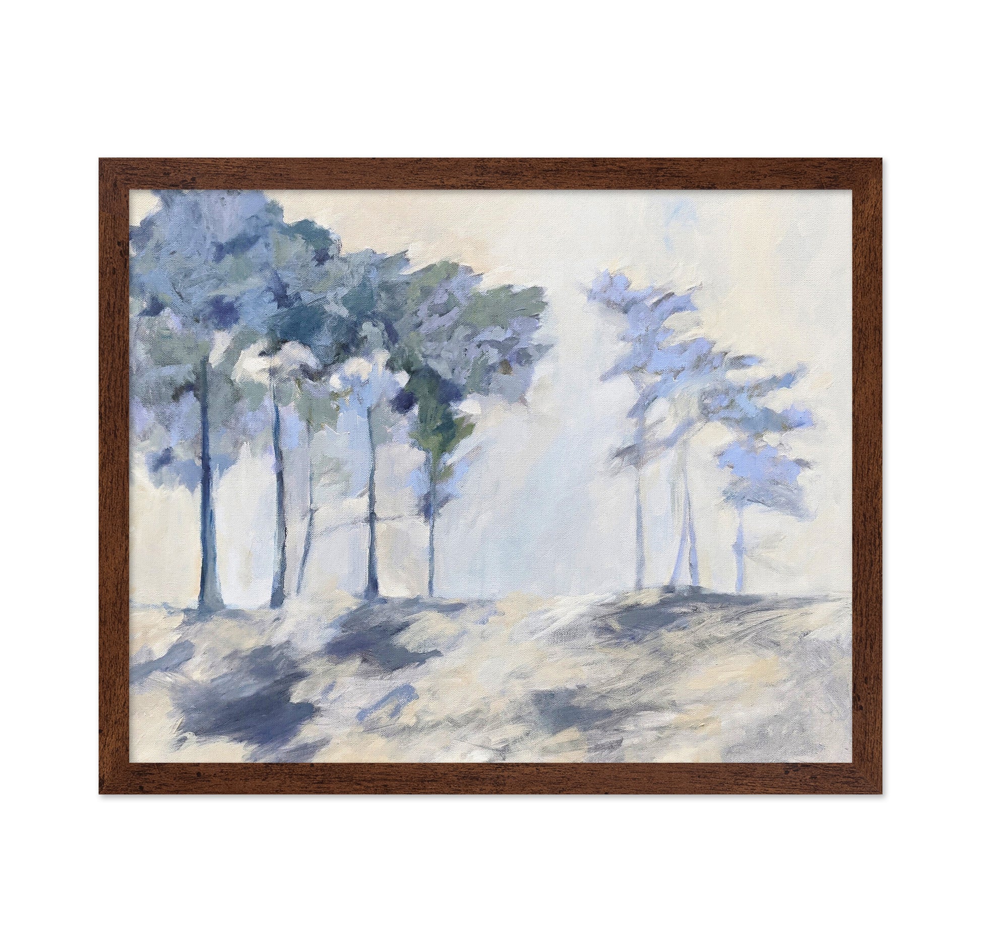Misty Forest Trees No2