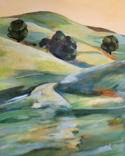Serene Green Hills