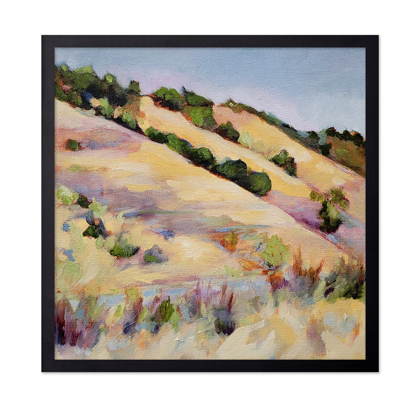 Golden Hillside Landscape