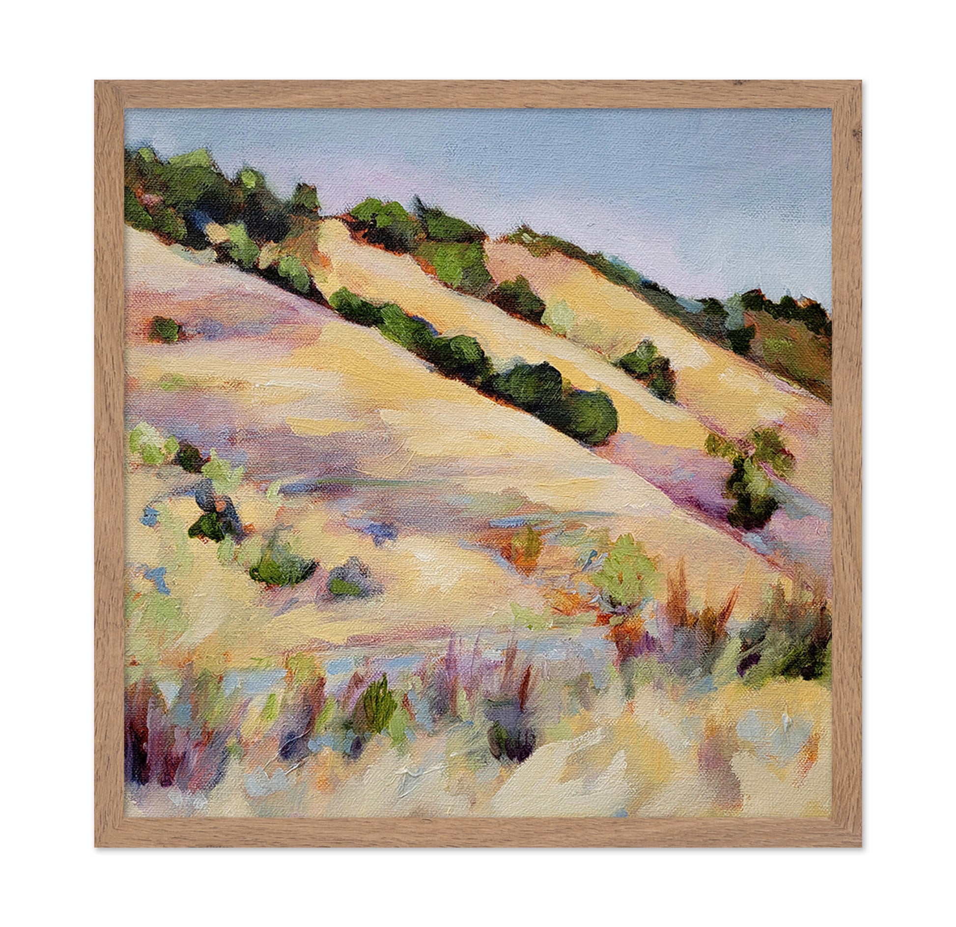 Golden Hillside Landscape