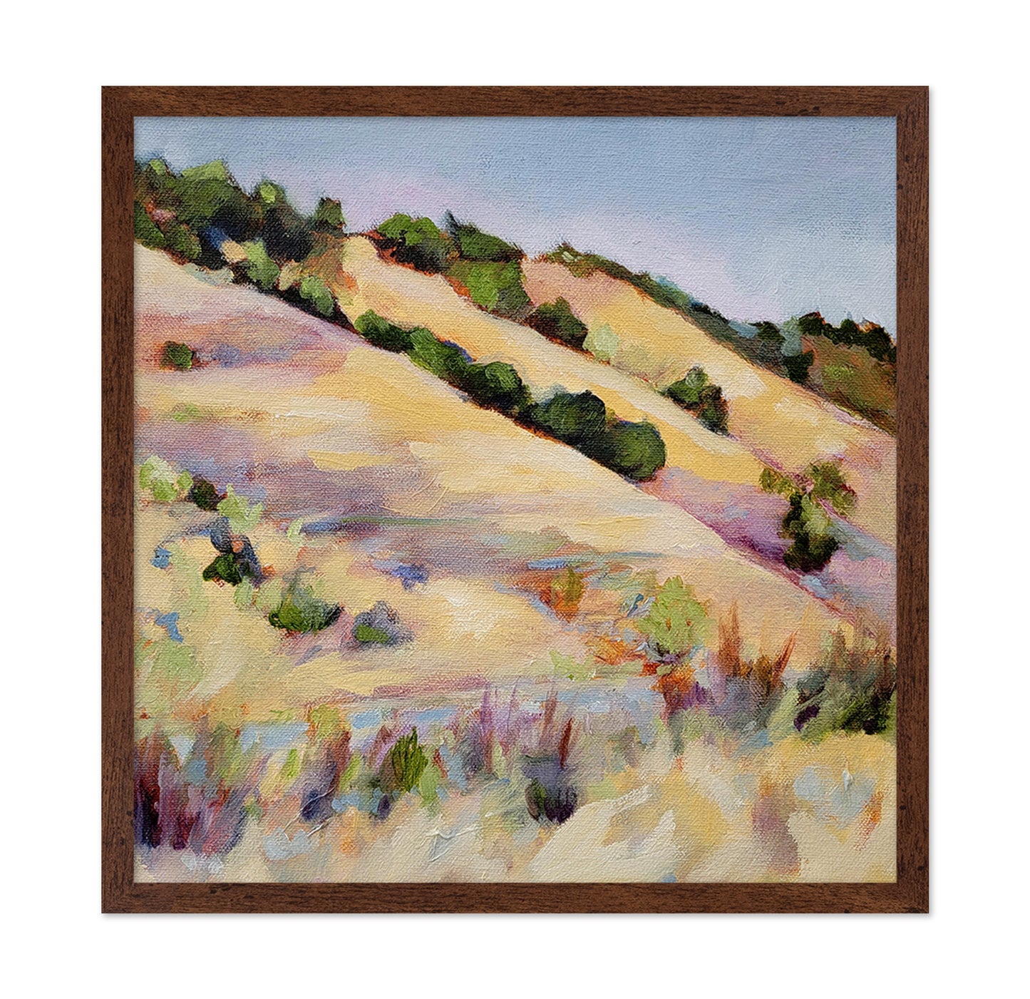 Golden Hillside Landscape