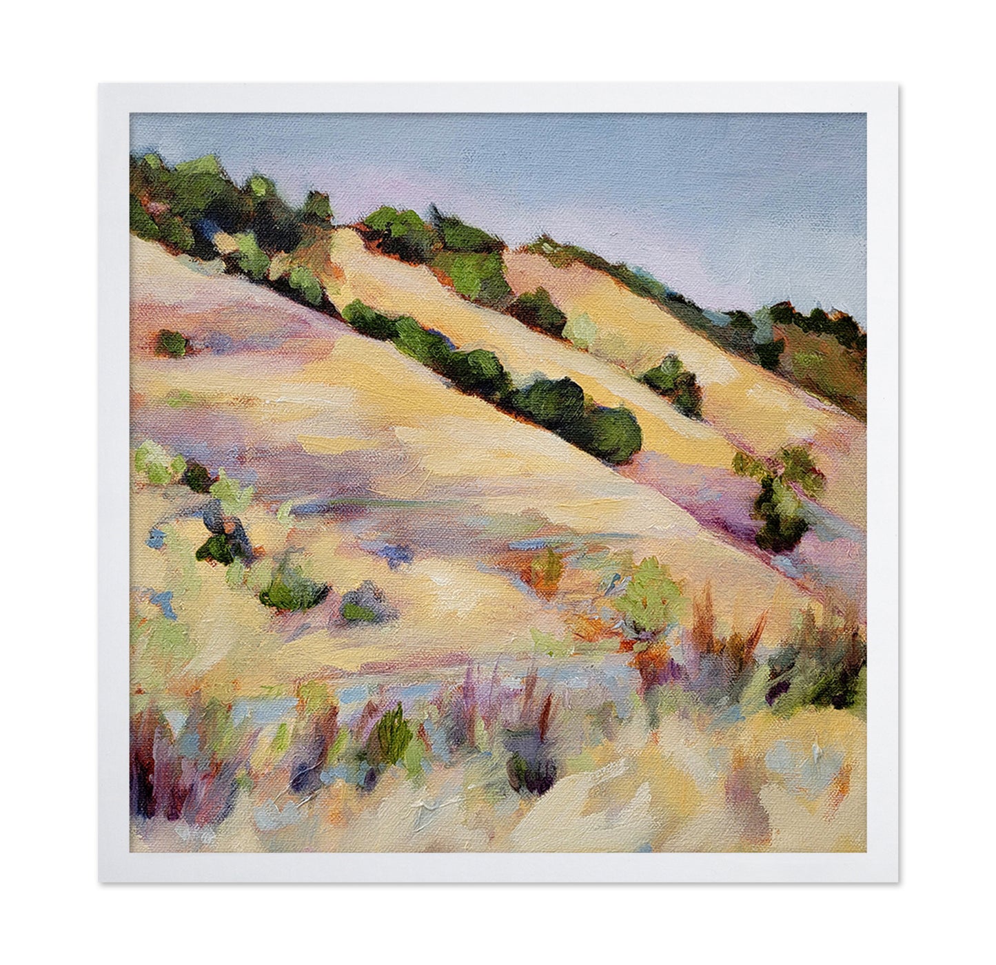 Golden Hillside Landscape